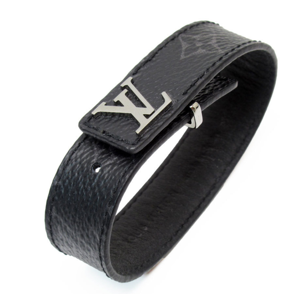 Louis Vuitton Brasserie Lv Slim Bracelet Monogram Canvas Black